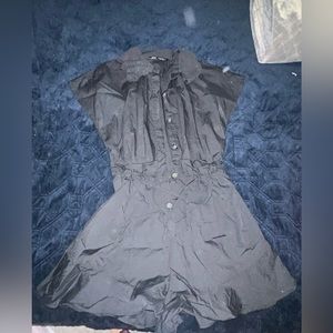ZARA BLACK ROMPER